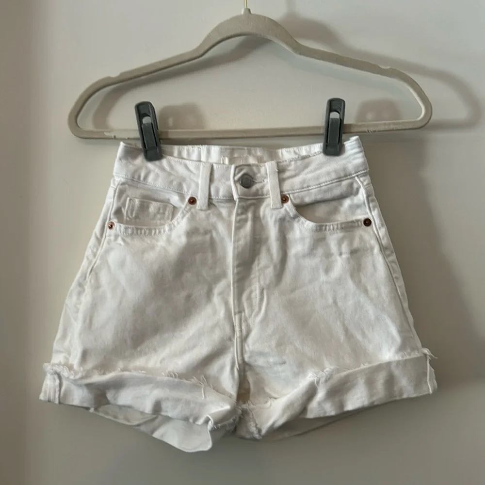 EUC H&M High Waisted Denim Shorts